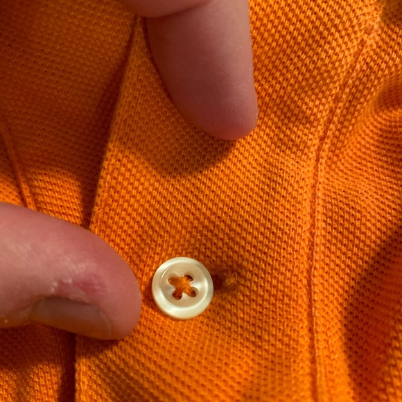 Vintage Polo Ralph Lauren Embroided Orange Polo - Picture 6 of 8